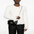 Gucci mini GG Marmont leather crossbody bag - Black