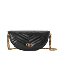 Gucci mini GG Marmont crossbody bag - Black