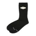 Ader Error logo-patch socks - Black