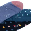 Paul Smith polka-dot print sock pack - Blue