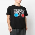 PS Paul Smith graphic-print organic cotton T-shirt - Black