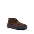 Tod's suede lace-up boots - Brown