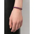 ISABEL MARANT crystal-embellished bracelet - Pink