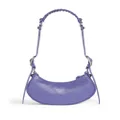 Balenciaga Le Cagole XS leather shoulder bag - Purple