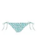 Versace Versace Allover bikini bottoms - Blue