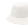 Comme Des Garçons Shirt dropped wool bucket hat - White
