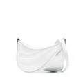 Mugler small Spiral Curve 01 shoulder bag - White