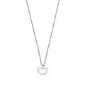 Ferragamo Gancini cable-link necklace - Silver