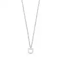 Ferragamo Gancini cable-link necklace - Silver