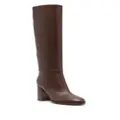 Gianvito Rossi 85mm leather boots - Brown