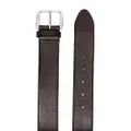 Dell'oglio square-buckle leather belt - Brown