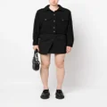 IRO Uliana cropped crochet jacket - Black