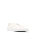 Kiton round-toe lace-up leather sneakers - Neutrals