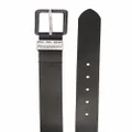Diesel B-Guarantee-A leather belt - Black