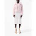 Unreal Fur Saint Tropz long-sleeve jacket - Pink