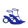 Ferragamo Elina 100mm open-toe sandals - Blue