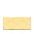 Tory Burch Fleming diamond-pattern cardholder - Yellow