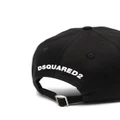 Dsquared2 logo-print cotton cap - Black