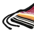 Marni striped ribbed-knit balaclava - Red