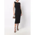 Alberta Ferretti sleeveless mini dress - Black