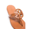 Tory Burch Miller Soft logo leather sandals - Brown