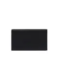 Miu Miu logo-lettering compact wallet - Black