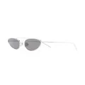 Saint Laurent Eyewear cat-eye tinted sunglasses - Silver