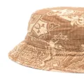 Carhartt WIP bandana-print bucket hat - Brown