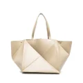 Nanushka large Origami folding tote bag - Neutrals