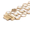 Philipp Plein Hexagon Lux stainless steel bracelet - Gold