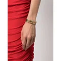 Philipp Plein logo-lettering band bracelet - Gold