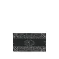 Philipp Plein logo-print leather cardholder - Black