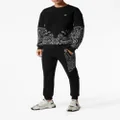 Philipp Plein paisley-print cotton sweatshirt - Black