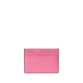 Jimmy Choo Umika logo-lettering leather cardholder - Pink