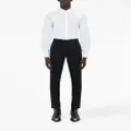 Alexander McQueen slim-fit tailored wool trousers - Black