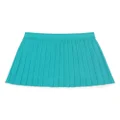 Sporty & Rich logo-print pleated tennis skirt - Blue
