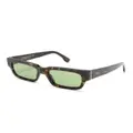 Retrosuperfuture Roma rectangle-frame sunglasses - Brown