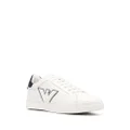 Emporio Armani logo-patch low-top sneakers - White