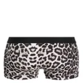 TOM FORD animal-print stretch-cotton boxers - Neutrals