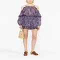 ISABEL MARANT Gabinia paisley-print dress - Purple