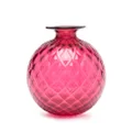 Venini Monofiore quilted glass vase - Pink
