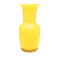 Venini Opalino porcelain vase - Yellow