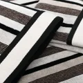 Missoni Home striped cotton towel - Black