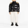 Moncler Parana hooded quilted puffer jacket - Black