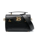 Balmain B-Buzz 23 leather tote bag - Black