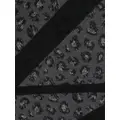Lanvin intarsia-knit logo scarf - Black