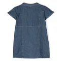 Levi's Kids short-sleeve buttoned denim dress - Blue