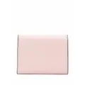 Valextra two-tone leather billfold wallet - Pink