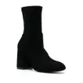Stuart Weitzman 80mm mid-calf suede boots - Black