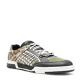 Moschino stud-embellished low-top sneakers - Grey